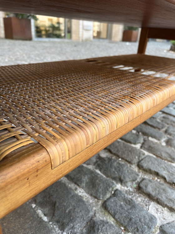 Image 1 of Teak coffee table, by Hans J.Wegner, Denmark, 1960's