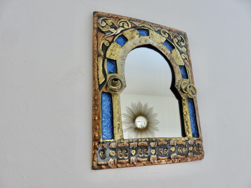 Miroir berbère, Maroc, 1970