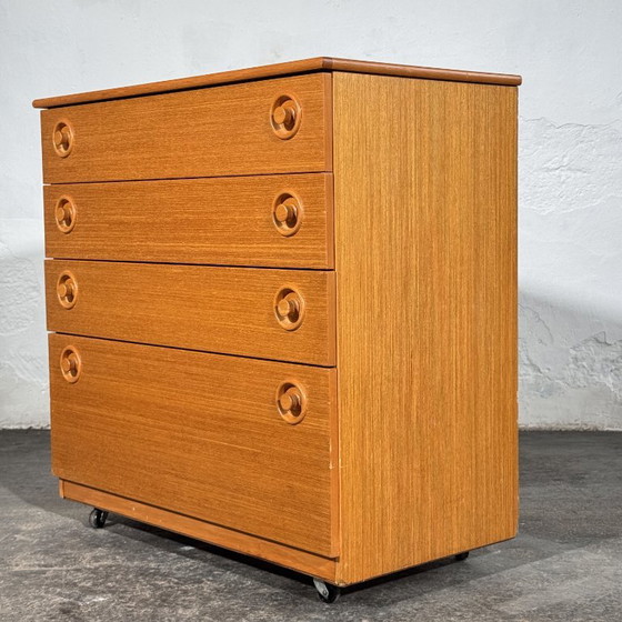 Cassettiera in teak Schreiber, anni '70 – Credenze, Wood (photo 11 of 13)