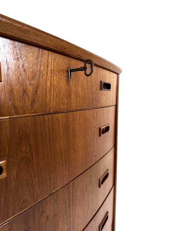 Image 1 of Commode vintage XL danoise en teck, années 60