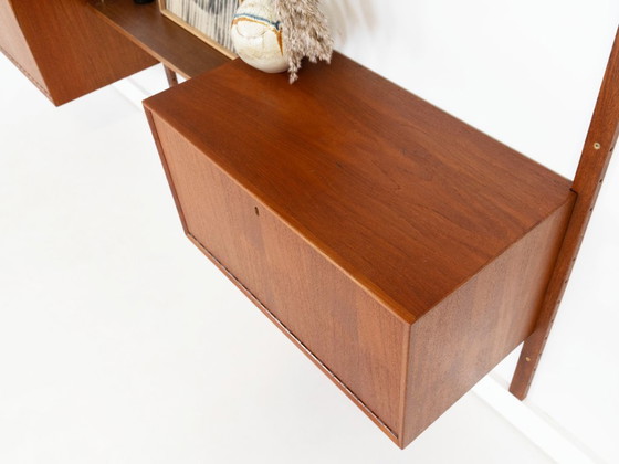 Teak Modular Shelving Unit, Danish Design, 1960s, Made in Denmark – Wood (photo 8 of 21)