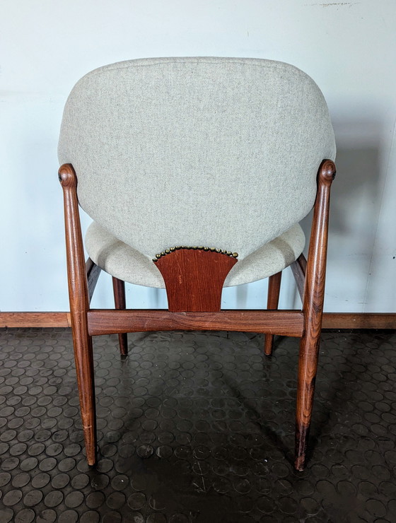 Image 1 of 4 alte Kuhhornstühle 1960er Jahre