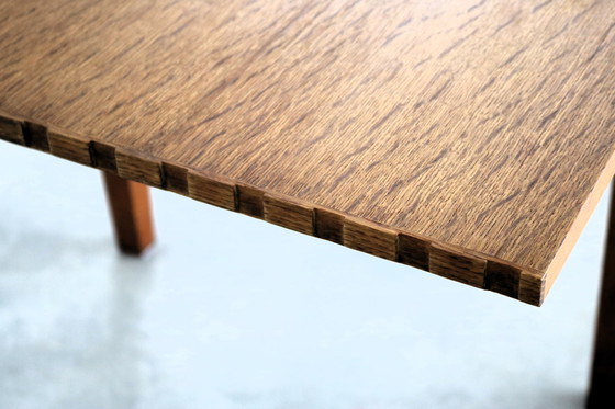 Image 1 of brutalist Henning Kjaernulf dining table