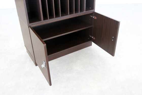 Image 1 of vintage audiomeubel | vinylkast | jaren 80 | Zweedsr