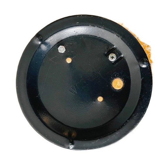 Image 1 of Mid-century ceiling lamp amber carnival ceiling lamp 1960's