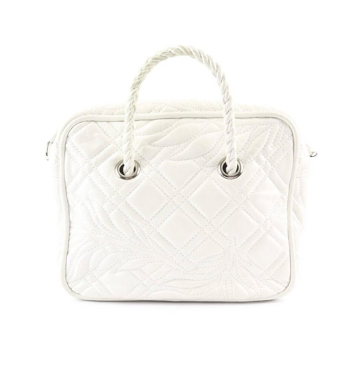 Balenciaga Blanket square bag white leather floral print