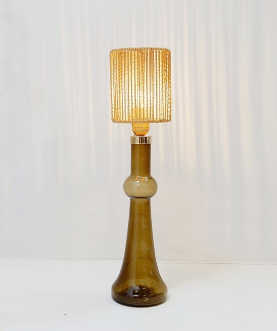 Image 1 of Lámpara de mesa de cristal diseñada por Nanny Still para Raak, Países Bajos, década de 1960