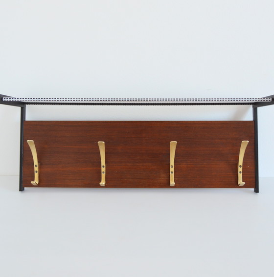 Image 1 of Vintage 1950s coat / hat racks