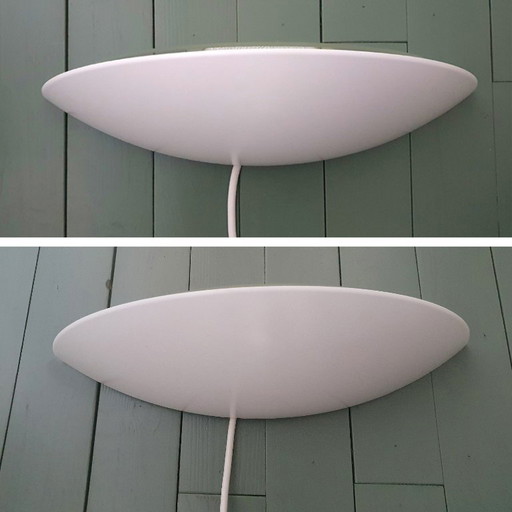 Ensemble d'éclairages halogènes (muraux) vintage en métal blanc / Staff Leuchten