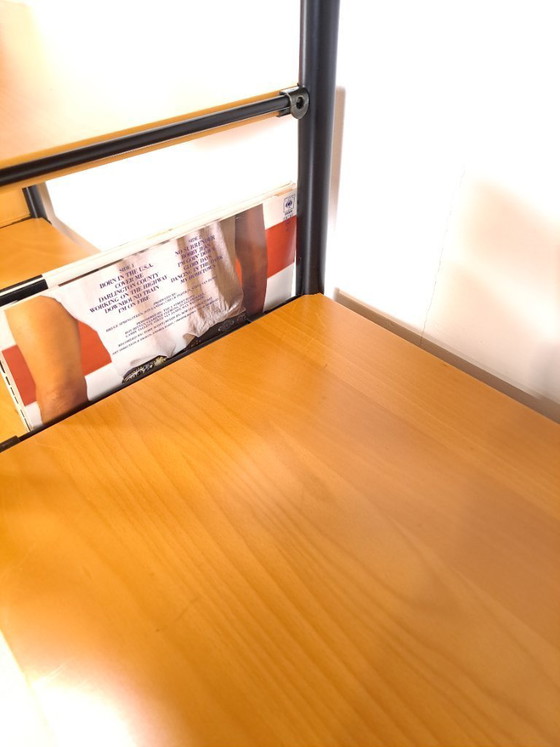 Image 1 of Ikea modular wall system Niklas with cabinets and shelves vintage