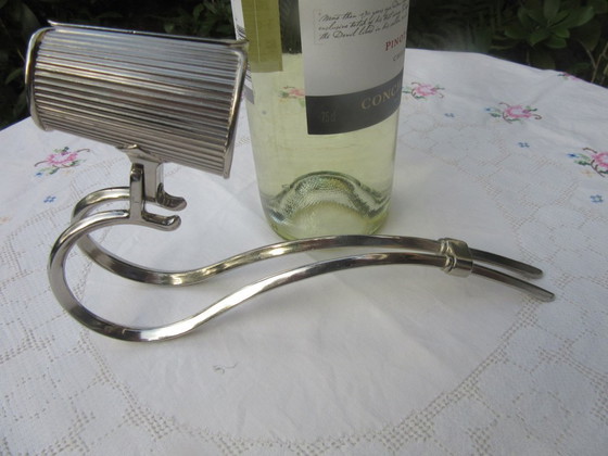 Portabottiglie E.P. Zinc, Made In Italy, Patent Pending, Vintage – Accessori da tavola, Metal (photo 11 of 14)