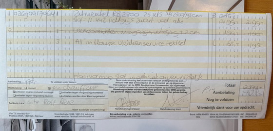 Image 1 of Rolf Benz 2.5 places Gris clair Noir à partir de 2018