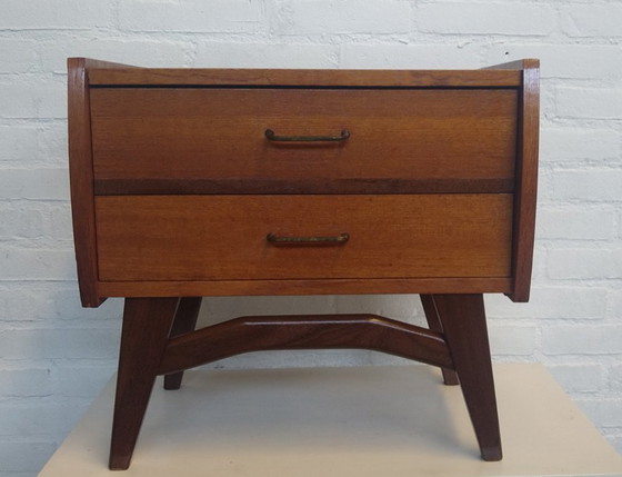 Image 1 of Louis van Teeffelen, 2 pieces of bedside tables
