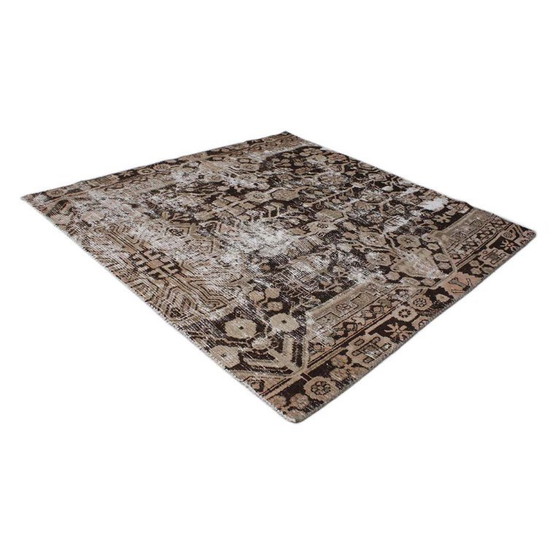 Image 1 of Retroslice vintage vloerkleed 130x130