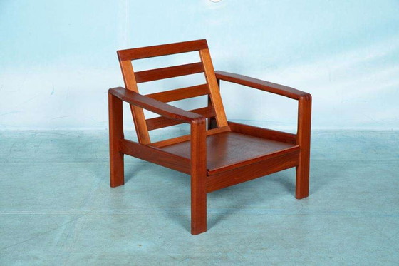 Image 1 of Midcentury armchair teak Danish design Japandi lounge chair