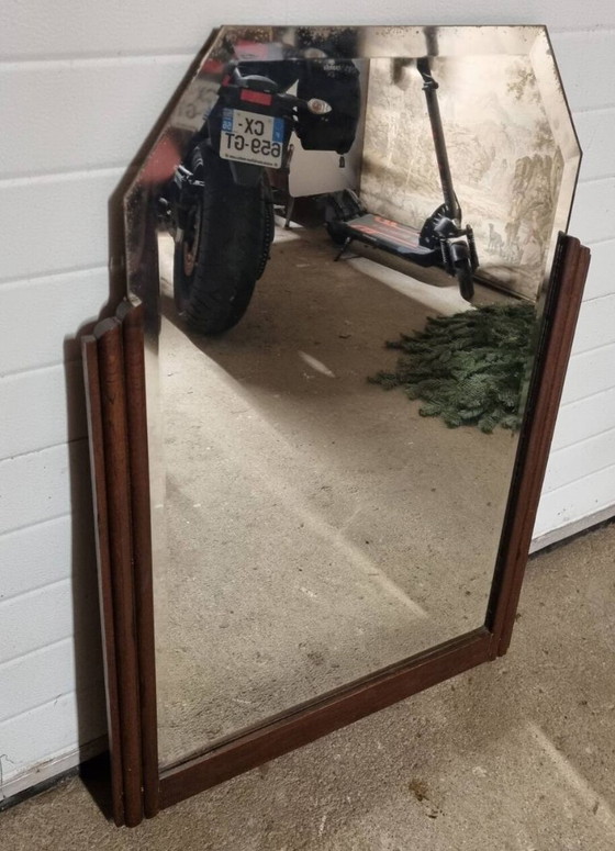 Image 1 of Miroir Art Déco, Trumeau 1930