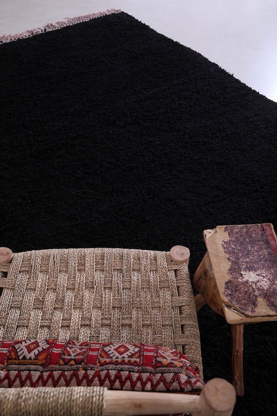 Traditional handmade pure wool rug, black, size 2/3 m – Alberto Bazzani, Rugs & carpets (photo 8 of 9)