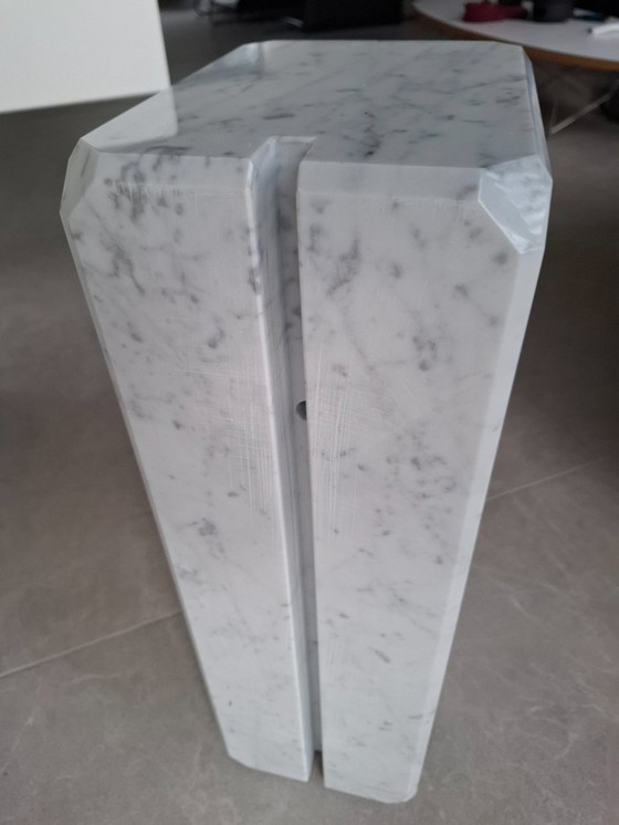 Image 1 of Flos Arco - Vloerlamp aluminium/geborsteld/geolijst/marmer wit/