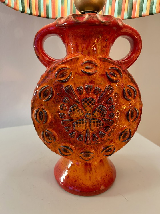 Image 1 of Lámpara de mesa estilo Pop Art - apta para uso exterior - reciclada - inalámbrica