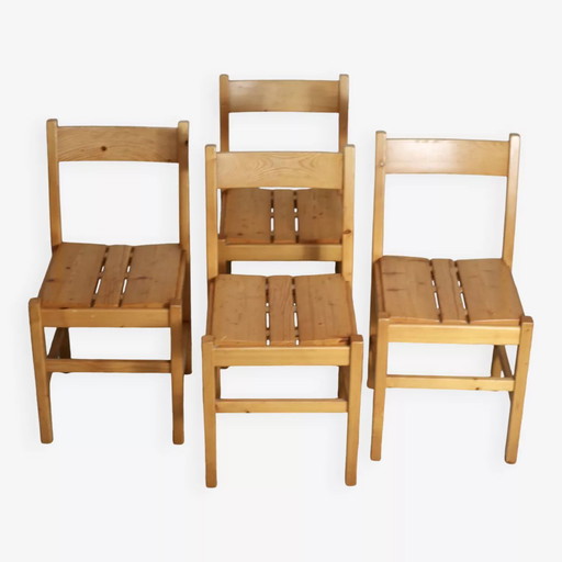 4x Charlotte Perriand Für Les Arcs