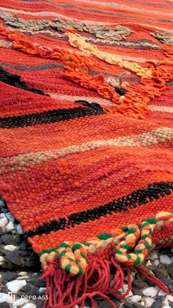 Image 1 of Handgeknoopt Berber kleed wol 159x135cm