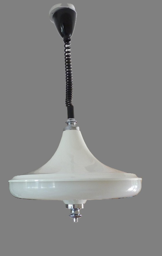 Image 1 of Massive space-age UFO lamp 1970's