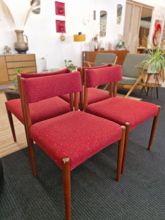 Image 1 of Sillas de comedor diseño Bovenkamp / Madsen años 70