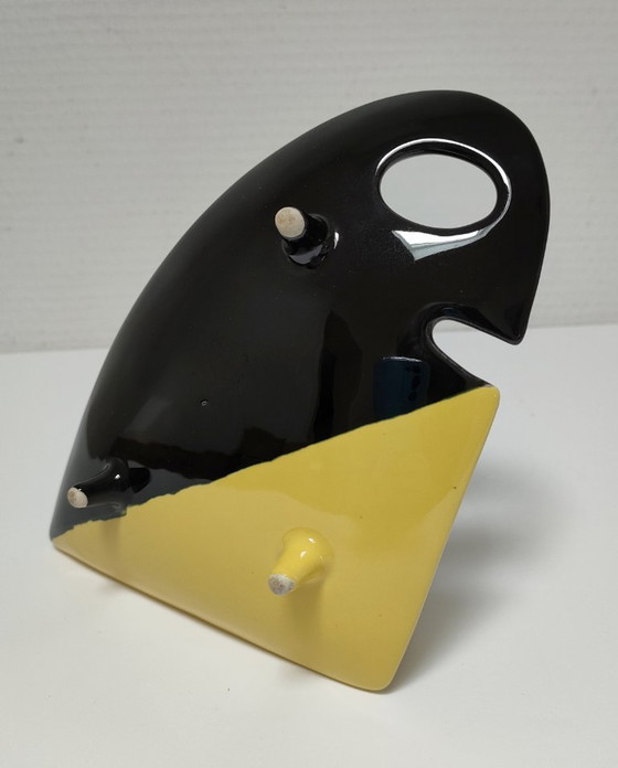 Image 1 of Vassoio portaoggetti antropomorfo in ceramica degli anni '50