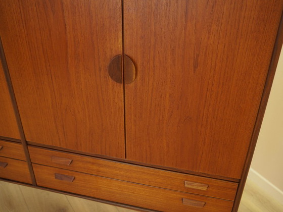 Image 1 of Teak highboard, Danish design, 1960s, made in Denmark