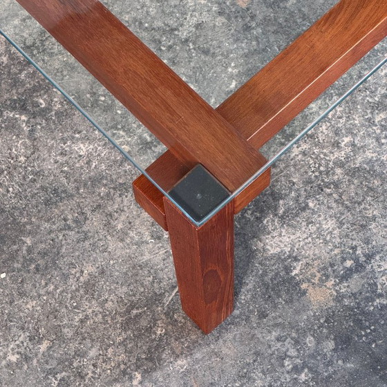 Image 1 of Teakhouten salontafel van John Makepeace, 1960