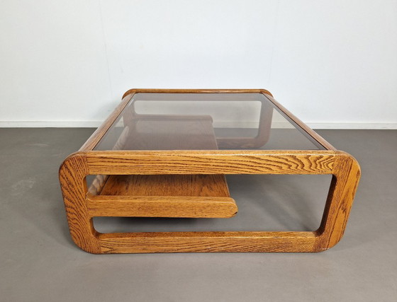 Image 1 of Lou Hodges Coffee Table | Oak | 1970s