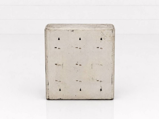 Image 1 of Vintage Franse metalen medicijnkast, jaren 1940