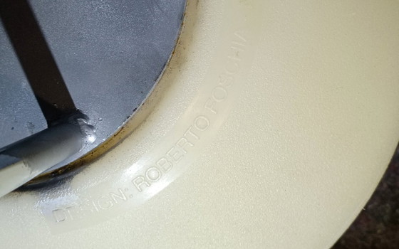 Barstool by Roberto Foschia for MIDJ 1970s Original Edition – Metal, Plastic (photo 11 of 13)