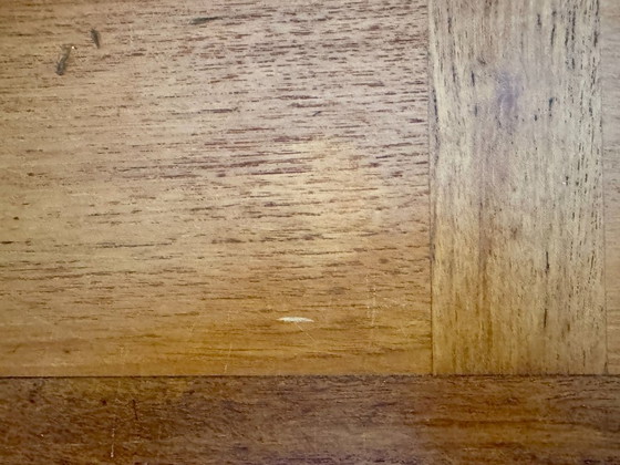 Vintage 50's Hand-Made Wooden Sideboard (photo 13 of 15)