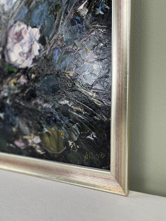 Image 1 of Gemälde eines Blumenstraußes