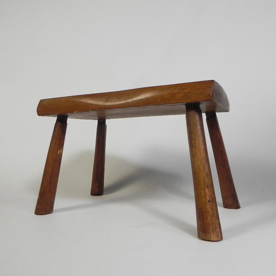 Tabouret vintage en tronc de chêne, années 1960 – Wood (photo 3 of 18)