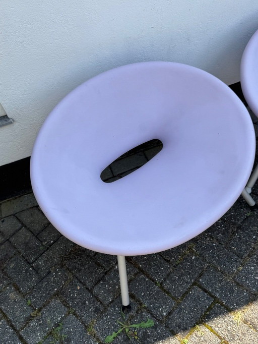Pair of Philippe Starck Ploof Chairs for Kartell