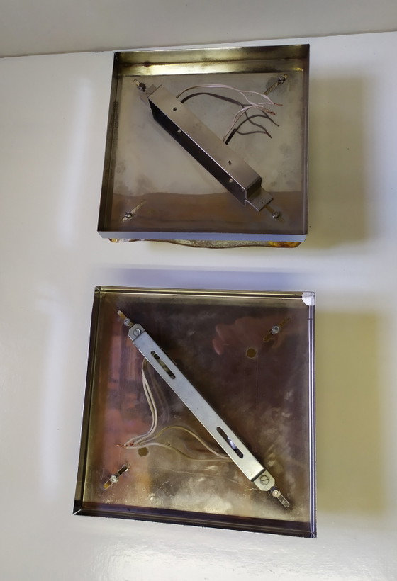 Wandlampen Mazzega Murano, jaren 70 – Glass (photo 4 of 9)
