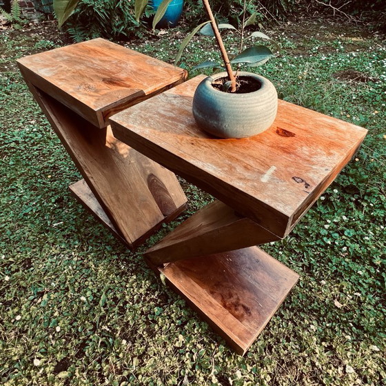 Image 1 of 2 tavolini laterali Z tables - Mumbai Z - set-