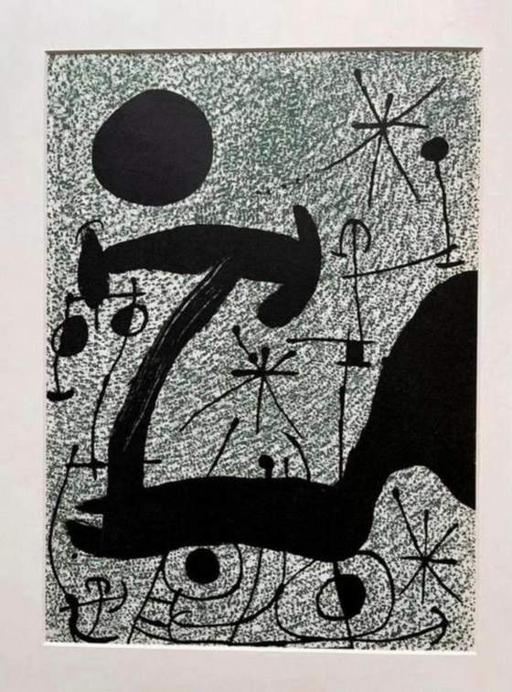 Image 1 of Joan Miro 1893-1983 / Beautiful Lithograph 43x53 cm.
