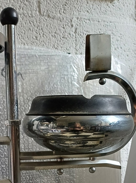 Image 1 of Demeyere vintage rokerstafel  bakeliet  metaal