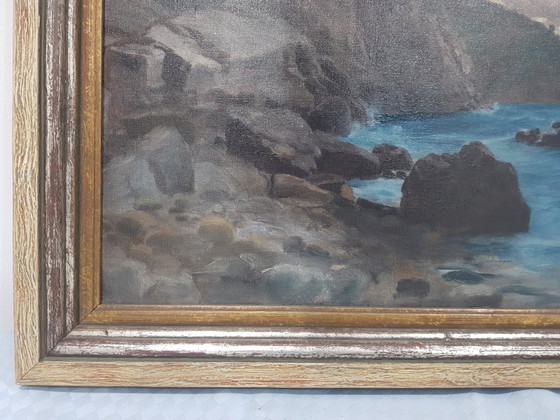 George Hoesslin, Cove, Oil on Canvas, 1890s-1910s – Paintings & Drawings (photo 9 of 10)