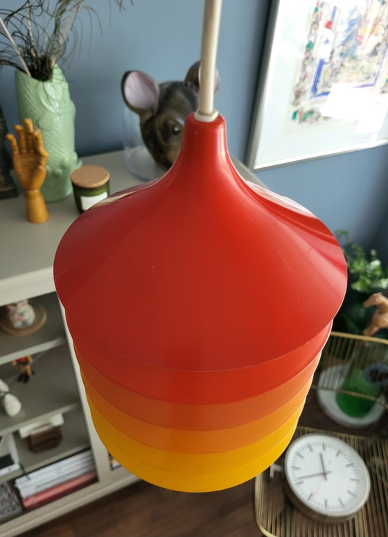 Image 1 of Duett hanging lamp by Bent Gantzel Boysen for Ikea, 1970s.