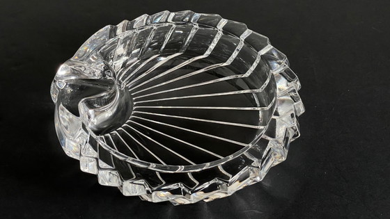 Image 1 of CENDRIER Cristal VINTAGE Forme Coquillage
