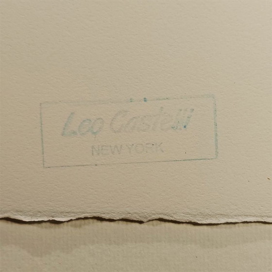 Image 1 of 1980s Andy Warhol "Mickey Mouse" Limited Series Lithograph - Leo Castelli - New York - Numbered in Pencil.