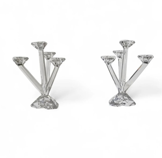 2 x four-armed Candlestick, Pattern Opera by Villeroy & Boch, – Candle holders (photo 6 of 18)