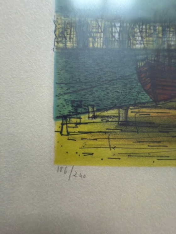 Image 1 of Litografia incorniciata di Jean Carzou