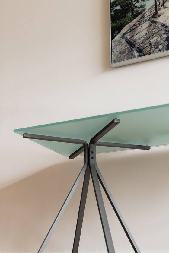 Image 1 of Enzo Mari Cuginetto custom side table Driade 1973