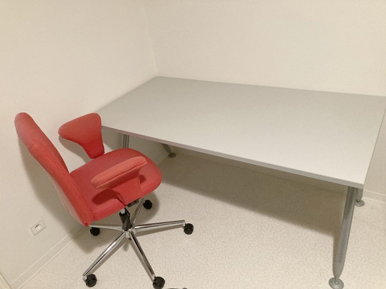 Image 1 of Hochwertiger Design-Schreibtisch, Hülsta-Aktenschränke in gutem Zustand