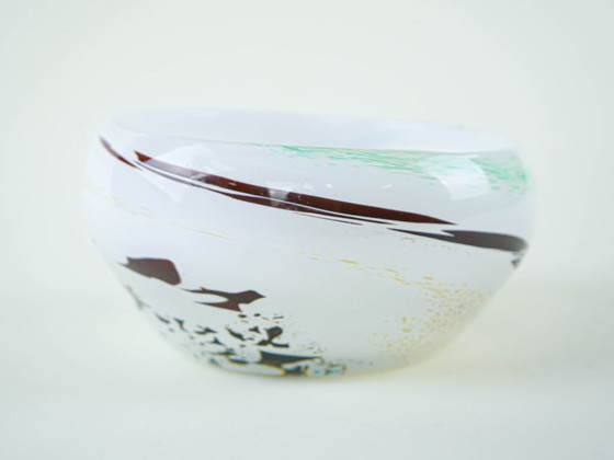 Image 1 of Ciotola in vetro, design danese, anni '70, prodotta in Danimarca